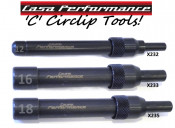 Special Casa Performance tool for inserting 12mm 'C' shaped piston circlips