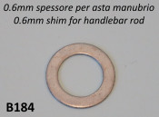 0.6mm special shim for handlebar internal control rod