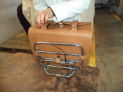 Leather bag New Lambretta model (adaptable to all Lambretta model)