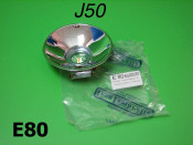 Headlamp reflector with bulb holder for Lambretta J50