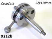 Race quality 62mm x 110mm crankshaft for CasaCase engine casing.