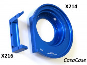 'U' shaped cylinder cowling support section (anodised BLUE) for CasaCase flywheel flange 