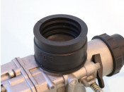 Rubber inlet manifold for Dell'Orto 34mm carburettor 