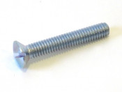 4 x 25mm domed head countersunk screw kit (slotted head / 10pcs.)