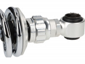 Rear shock absorber -BGM PRO R12 V3 Silver Edition RGS, 300-310mm- Lambretta LUI, VEGA, LUNA, COMETA - chrome