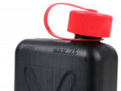 Petrol jerry can 2L (2000ml) -HÜNERSDORFF Standard- black