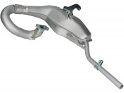 BGM PRO Clubman V4.0 exhaust for  Lambretta S1 + S2 + TV2  + S3 + TV3 + Special + SX +  GP + Serveta (SILVER)