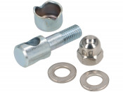 Mirror stainless steel -bgm PRO- Lambretta Lui 50CL, Lui 75 S&SL , Luna, Vega ,Cometa round