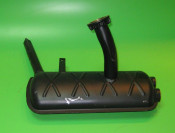 Complete exhaust Lambretta D + LD 1956 version