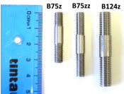 6mm engine sidecasing stud (zinc plated) Lambretta LI + TV2/3 + SX + Special + DL + J + Lui