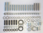 Complete set of fasteners + hardware for completing partially assembled CasaCase engine X211rp