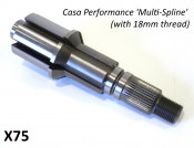 Casa Performance MULTI-SPLINE super-safe layshaft axle 