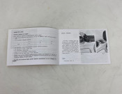Owners manual Lambretta J Cento