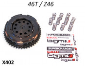 Clutch BGM PRO Superstrong - 46t - 10 springs + 6 plate - Lambretta S1 + S2 + S3 + SX + DL / GP