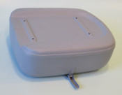 Rear butty / toolbox for Lambretta D125 + D150 models.