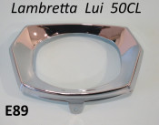 Chrome front headlight rim for Lambretta Lui 50CL