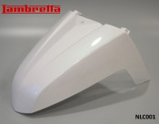  'Fixed' type front mudguard in PEARL WHITE for Lambretta V-Special 50 - 125 - 200