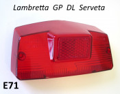 CEV type rear light lense Lambretta DL/GP + Serveta late models