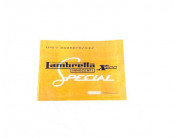 Owners manual Lambretta SX200