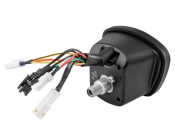 Multi function rev counter / speedo (carbon look) Lambretta LI S3 + TV3 + SX + Special + GP/DL + Serveta