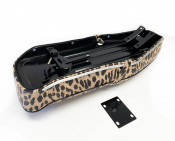 RLC Lycett Replica Leopard Pegasus flatbase seat - HIGH version - Lambretta S1 + S2 + S3 + GP