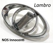 Original NOS oval 'I' badge for Lambro 3 wheeler