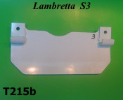 Stand splashplate with hooks for Lambretta LI S3 + TV3 + Special + SX + DL + Serveta