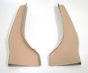 Pair of lightweight fibreglass rear runner footboards for Lambretta S3