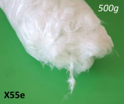 Pack of fibreglass 'wool' for packing exhaust silencers (500g)