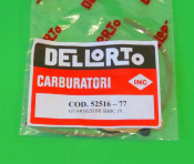 Complete carburettor gasket set for Dell'Orto SHB (12mm + 16mm +19mm) for Lambretta J