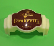 Front plastic badge for steering column for Lambretta E + F