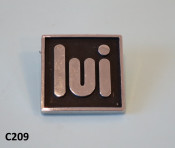 Legshield badge 'LUI'