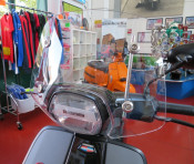 High quality Casa Performance Sports screen for Lambretta V-Special (Transparent)