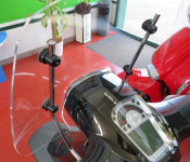 High quality Casa Performance Sports screen for Lambretta V-Special (Transparent)