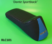 'Dante Sportback' sports seat (black + blue)