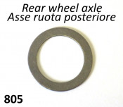 Layshaft roller bearing shim Rasamento per gabbia a rulli asse secondario cambio Lambretta LI + TV2/3 + SX + Special + GP/DL + Serveta