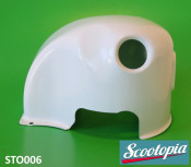 Scootopia metal head cowling for Lambretta GP DL models