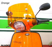 High quality Casa Performance Sports screen for Lambretta V-Special (Orange)