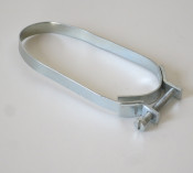  Large oval airhose clamp for Lambretta S1 Framebreather models