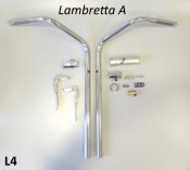 Complete handlebar assembly (with levers) Lambretta A