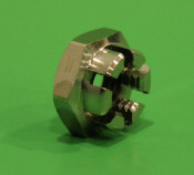 Engine axle nut Lambretta A + B + C + LC