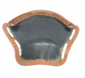 Brown single seat cover - Front + Rear - Lambretta C + LC + D125 + LD125