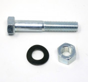 Complete 7mm bolt + nut + washer kit for kickstart pedal lever Lambretta LI + TV + SX + Special