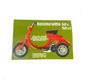 Spare parts catalogue Lambretta Lui 50 + Lui 75 + Cometa + Vega