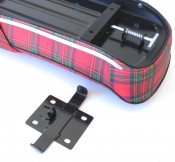 Tartan RLC Pegasus 'flatbase' seat for Lambretta S1 + S2 + S3 (low fronted version) 