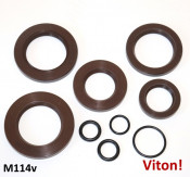 Casa Lambretta engine + crankshaft viton oilseal set Lambretta S1 + S2 + S3 + SX + DL/GP