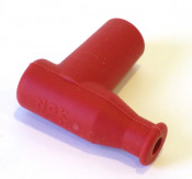 NGK high quality resistor-type silicon rubber spark plug cap (choice of Red or Black)