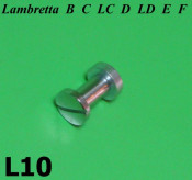 Chromed handlebar lever pin Lambretta B + C + LC + D + LD + E + F + Lambrettino 48
