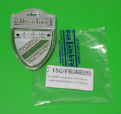 Front plastic legshield badge Lambretta LD France