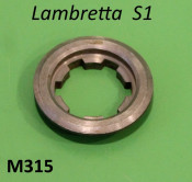 Top splined cap washer for front sprocket inner sleeve Lambretta S1 LI